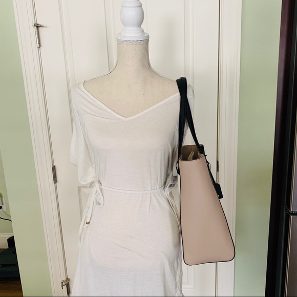 Kate spade LARGE Cameron laptop tote black beige - Picture 7 of 8